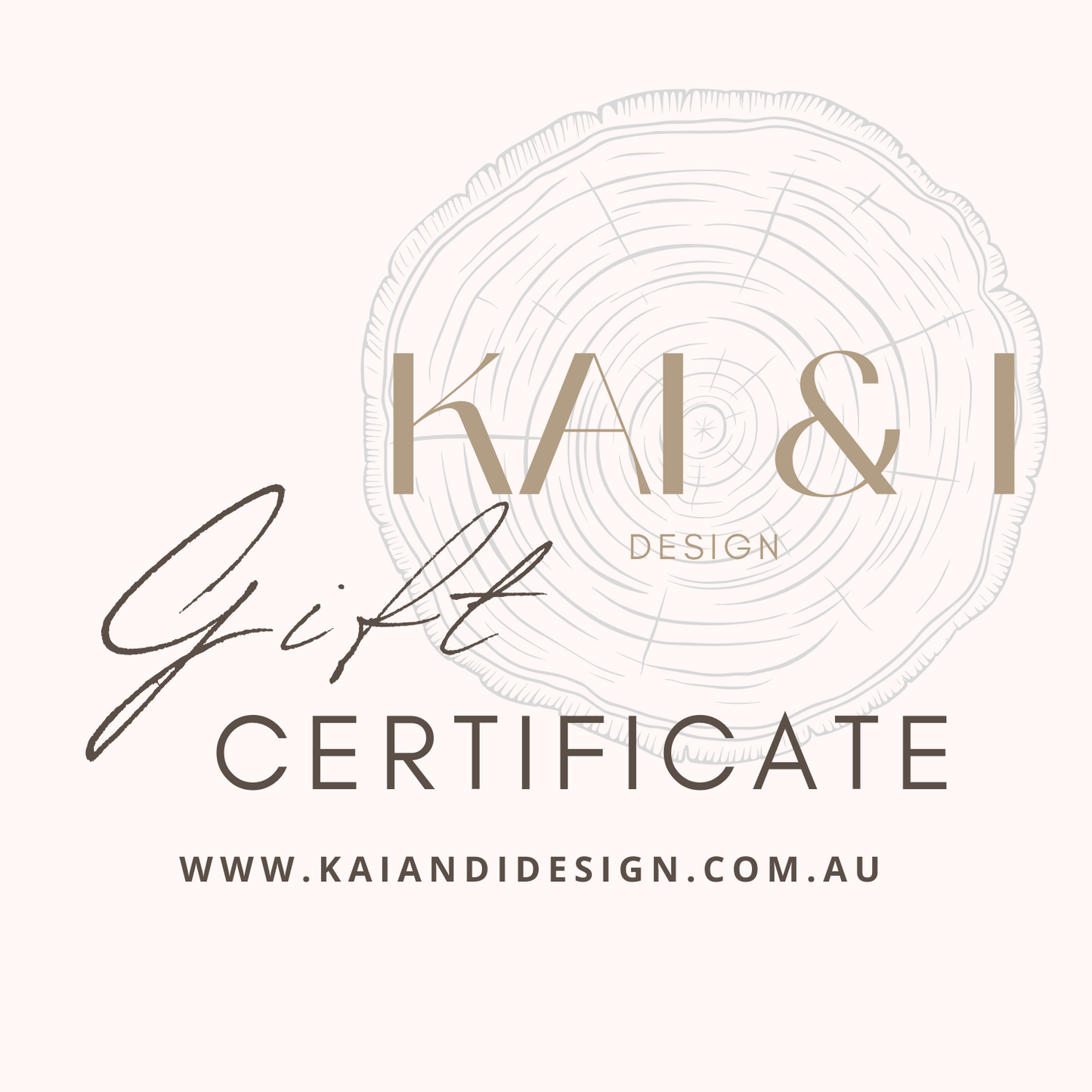 Kai & I Design E-Gift Card
