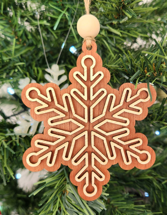 Snowflake Christmas Ornament