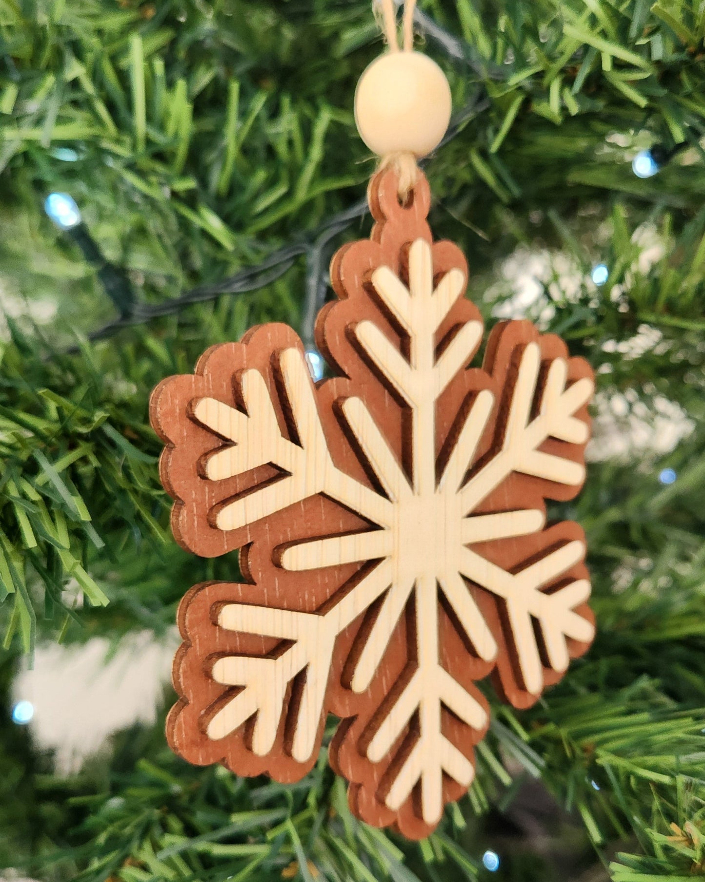 Snowflake Christmas Ornament