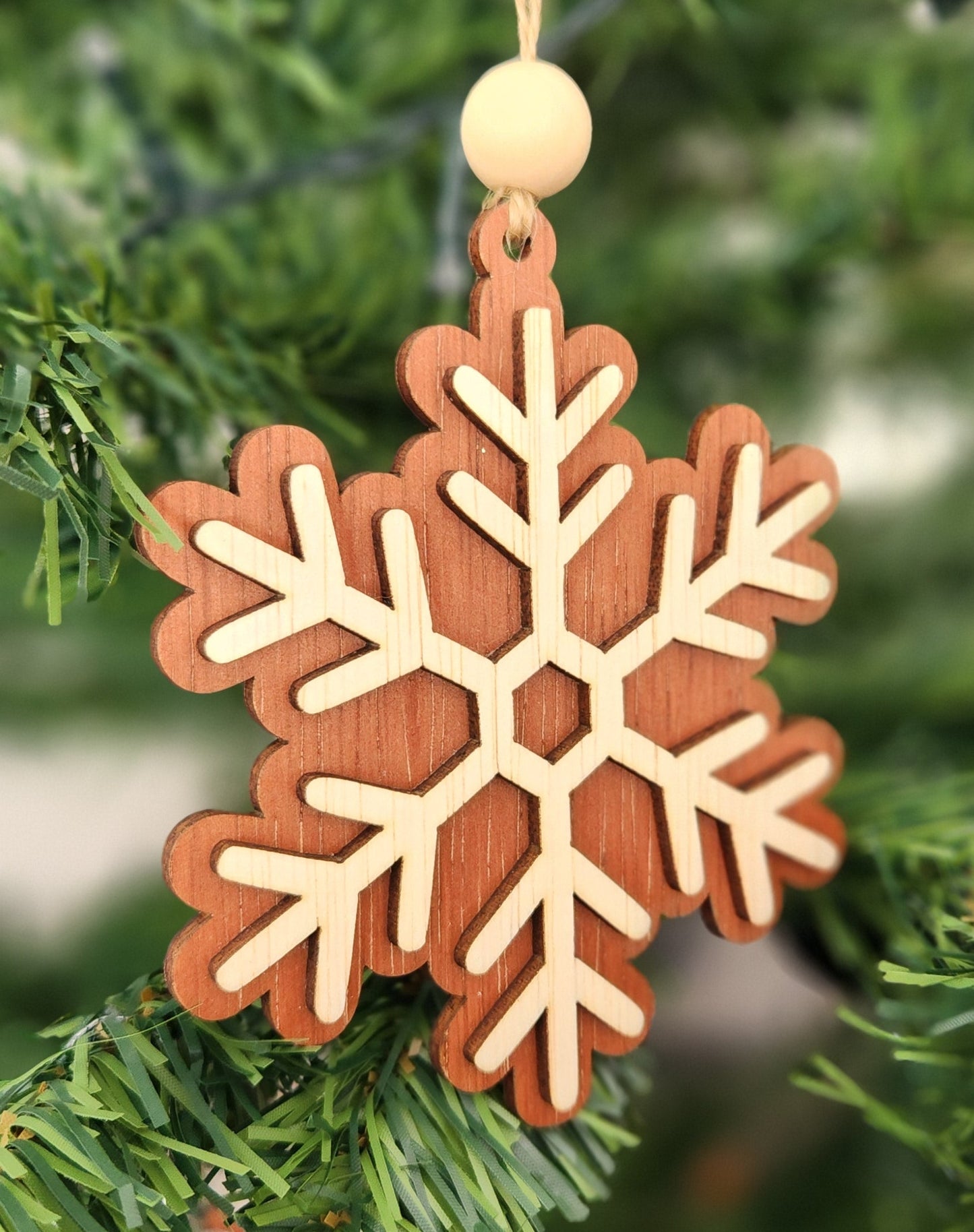 Snowflake Christmas Ornament